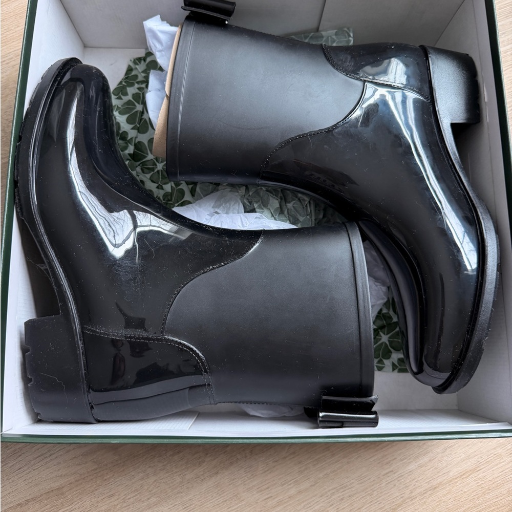 Kate Spade Black Winter & Rain Boots